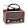 Zenwire Radio Retro FM Solarne BT-S060 - 1604657 - zdjęcie